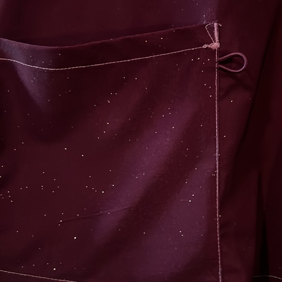 Ombré Pink Sparkly Scrub Top - Picture 7 of 8